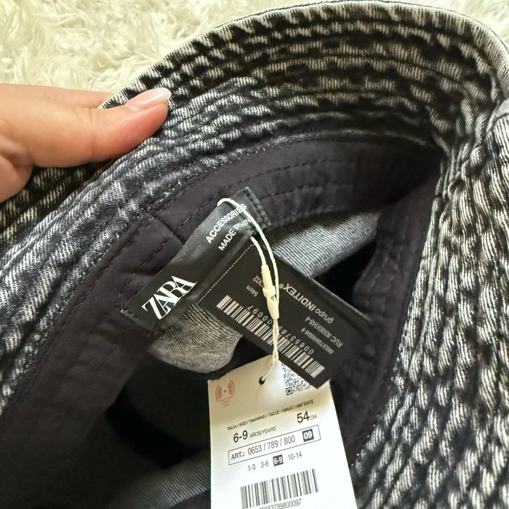 Only Black and Gray Rhinestone Embellished Hats